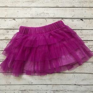 Purple Layered Skirt -18 Months